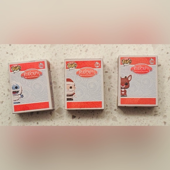 Funko Bitty Pop Rudolph Collection: Santa, Bumble & Rudolph - Picture 3 of 3
